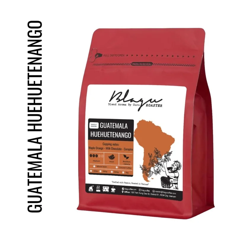 BLAGU Roasted Bean Guatemala Huehuetenango - 250g