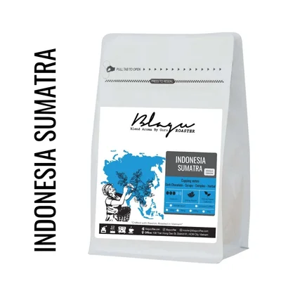 BLAGU Roasted Bean Indonesia Sumatra - Espresso - 250g
