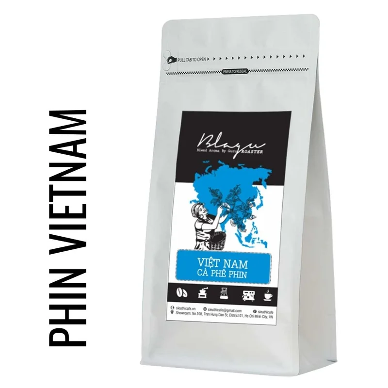 BLAGU Roasted Bean Việt Nam Pha Phin - 500g